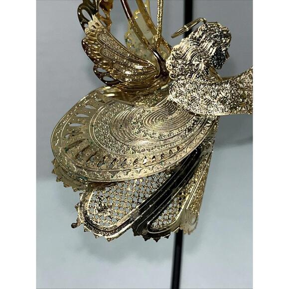 Baldwin 3D Angel With Star Gold Tone In Box - Picture 4 of 6